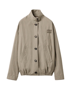 Клетчатая куртка, Olive Green Miu miu