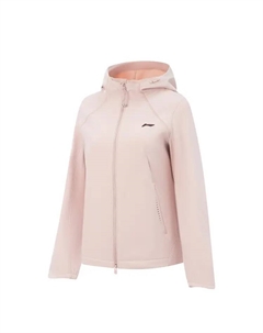 Фитнес-куртка женская светло-розовая, Light Blush Pink Li-ning