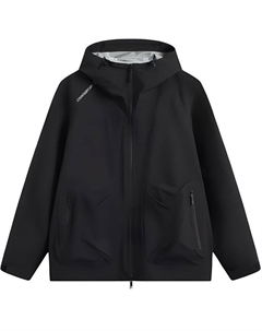 Утепленная ветровка для активного отдыха унисекс черная, Black Li-ning