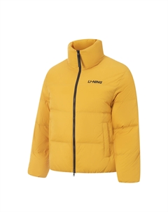 Пуховик Фондю Даун унисекс минеральный желтый, Mineral Yellow Li-ning