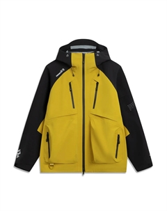 Унисекс ветровка с защитой от ветра и светоотражающими элементами, Palm Gold Li-ning