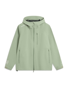 Ветровка непромокаемая унисекс травянисто-зеленая, Grass Green Li-ning