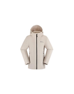 Женская ветровка для походов на открытом воздухе, Dusty Gray/6260 Jack wolfskin