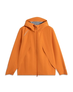 Женская ветровка с защитой от ветра и дождя, Pumpkin Orange Li-ning