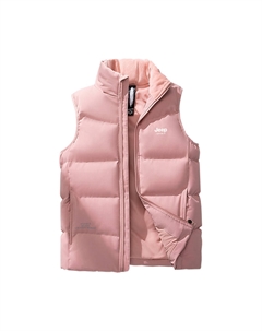 Пуховая жилетка унисекс, Pink Jeep spirit