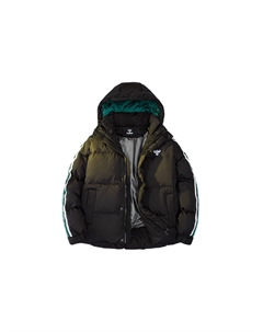 Унисекс пуховик, Black+Green Hummel