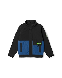 Цветной худи пуховик унисекс, Black-990 Kappa