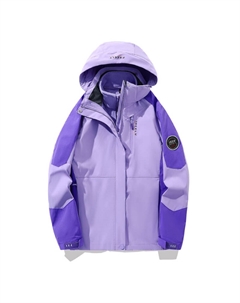 Теплый износостойкий водостойкий ветрозащитный ветровка Унисекс, Women's Lilac (Two-Piece Set) Jeep spirit