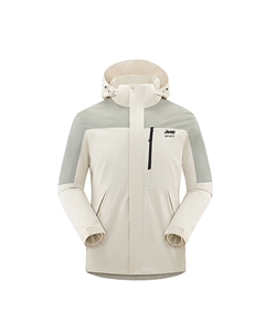 Ветровка унисекс оранжево-красная, Oat Gray/Pine Gray Green Jeep spirit