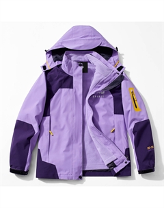 Теплый ветровка унисекс, Female Purple (3-in-1) Jeep spirit