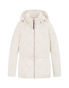 Пуховик Women's, White YBH Tommy hilfiger