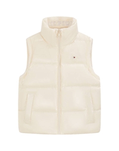 Женская пуховая жилетка, White AEF Tommy hilfiger