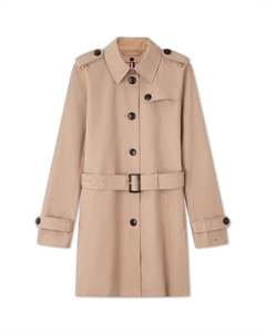 Тренчкот женский, Khaki AEG Tommy hilfiger