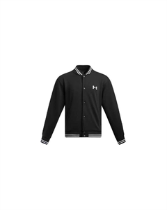 Вязаная куртка-бомбер унисекс черная, Black Under armour