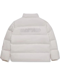 Пуховик FW24 унисекс, Ivory White Undefeated