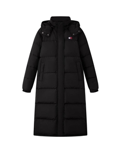 Пуховик женский черный, Black BDS Tommy hilfiger