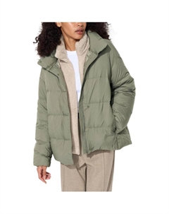 Куртка Powder Soft Down, 56 оливковый Uniqlo