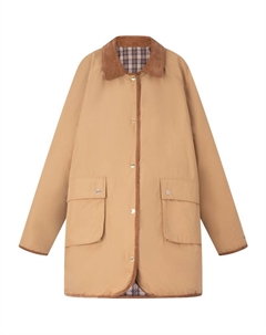 Пуховик Women's, Khaki Plaid/Khaki RBL Tommy hilfiger