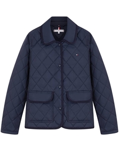 Пуховик Women's, Navy Blue C1G Tommy hilfiger