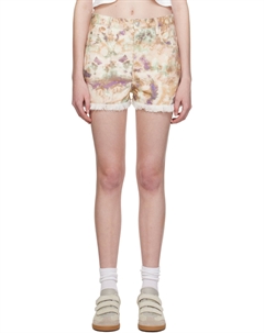 Разноцветные джинсовые шорты Lesia Etoile Isabel marant