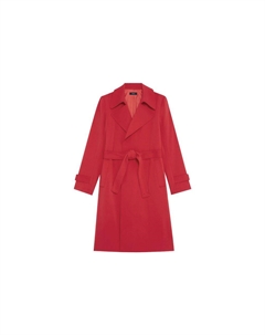 Женское тренч красный огонь, Flame Red Theory