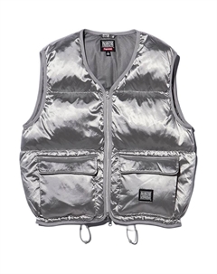 Пуховик жилет Marithé + François Girbaud, Silver/Silvery Supreme