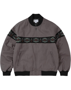 Утепленная бомбер куртка унисекс фиолетовая, Purple Thisisneverthat