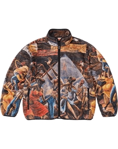 Куртка Флис Эрни Барнс, Multicolor/Multicolor Supreme