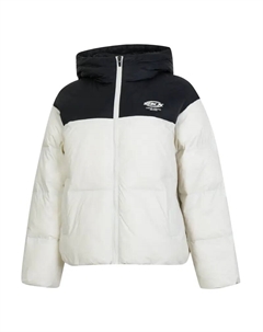 Классическая спортивная куртка пуховик женская экрю, Ecru-052S Skechers