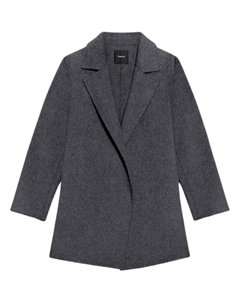 Женское пальто темно-серое, Dark Gray Theory