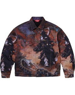 Куртка-косуха с искусственным мехом Frazetta, Multicolor/Multicolor Supreme