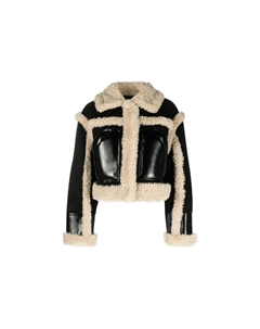 Короткая куртка из искусственной овчины, Black Stand studio