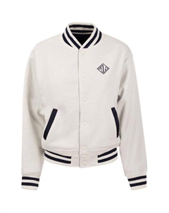 Бомбер с вышитым логотипом, White Polo ralph lauren