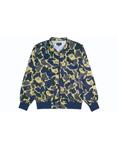 Желтая камуфляжная куртка унисекс Ripndip