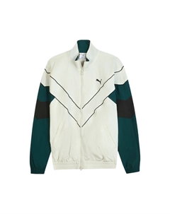 Ретро разноцветная оверсайз куртка унисекс, Gray Puma