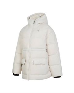 Пуховик женский экрю, Ecru Puma