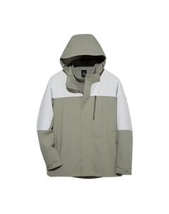 Профессиональная ветровка унисекс, Condensed Gray/Wilderness Green Northland