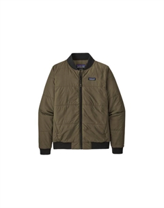 Зимняя куртка бомбер Женская, Basin Green Patagonia