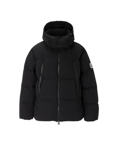 Пуховик унисекс черный, Black Onitsuka tiger