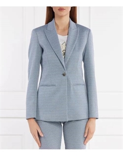 Элегантный жакет Regular fit, синий Liu jo