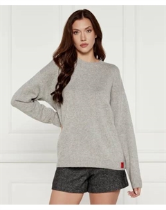 Шерстяной свитер Маура Relaxed fit, серый Max&co