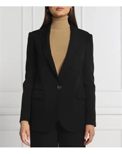 Элегантный жакет Regular fit, черный Liu jo