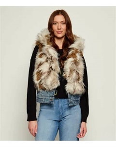 Жилет-Кролик Regular fit, бежевый Desigual