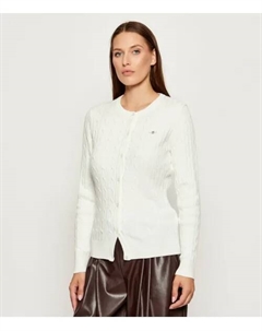 Кардиган Slim fit, белый Gant