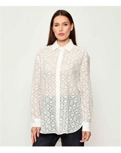 Рубашка Oversize fit, белый Hugo