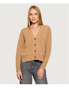 Шерстяной кардиган Loose fit, бежевый Polo ralph lauren