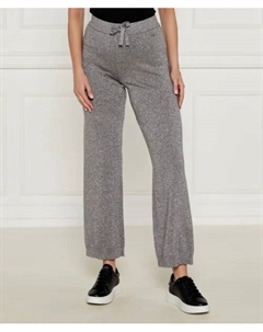 Трикотажные шерстяные брюки 58 Flare fit, серый Joop