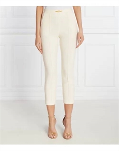 Брюки Slim fit, бежевый Elisabetta franchi
