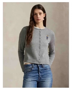 Кардиган Regular fit, серый Polo ralph lauren