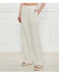 Брюки Flare fit, бежевый Calvin klein